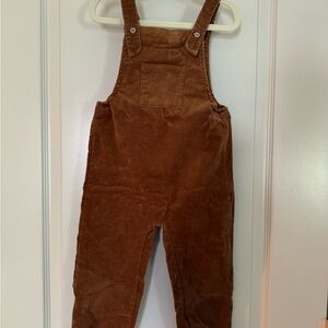 Quincy Mae Corduroy Overalls - Cinnamon